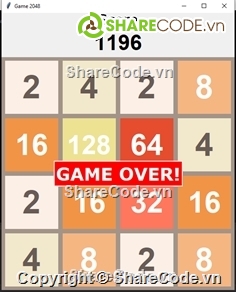 Source code game,code game 2048,full code Game 2048,Code Game 2048